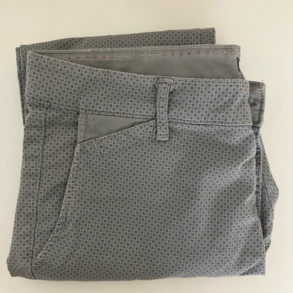 Edween Pearson French slim cut gray men’s trousers, size 40